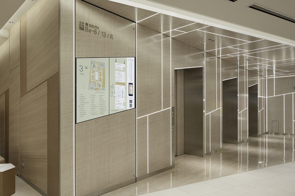 GINZA SIX 商業エリア サイン計画 | Works | J.F.design - 株式
